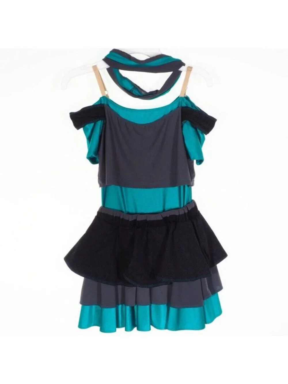 Revolution Dancewear Costume Girls Child Large 2 Pc Let It Roll Style # 635